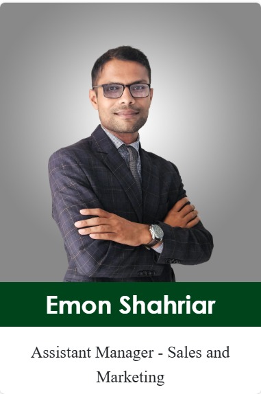 Emon Shahriar, Assistant Manager of Sales and Marketing